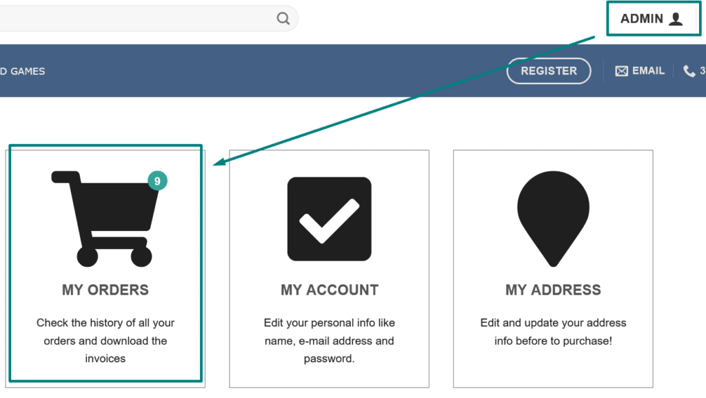 checking order history tixymix