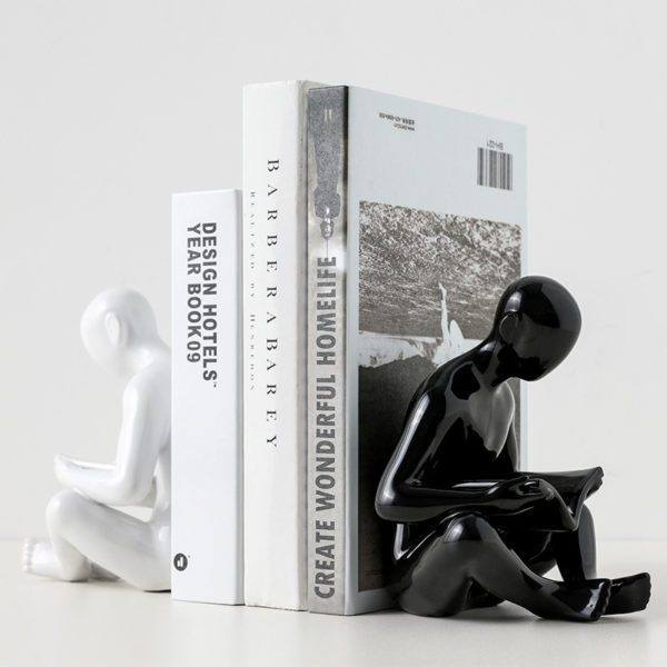 Elegant Humanoid Bookends