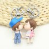 Whimsical His and Hers Couple Keychains