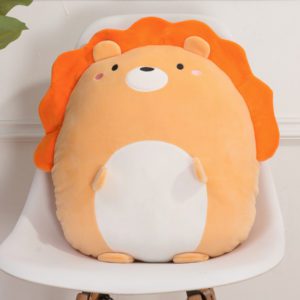 Lion Plush Pillow for Nursery Decor