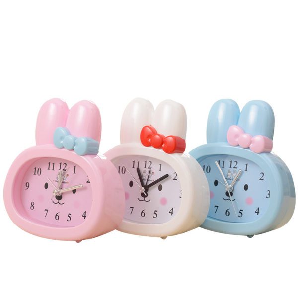 Portable Battery Powered Bunny Alarm Clock