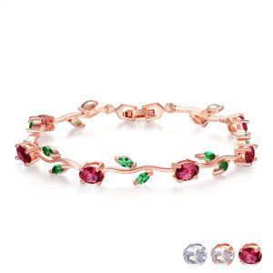 Stunning Rose Gold Link Bracelet