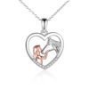 Silver Horse Pendant Necklace