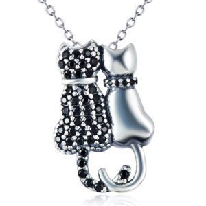 Heartfelt Cats Necklace