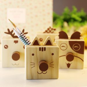 Wooden Desktop Organizer - Novelty Item