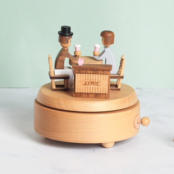 Wooden Music Box Handmade