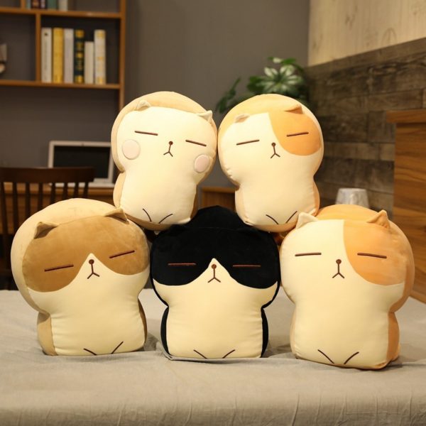 toast cat plush toy