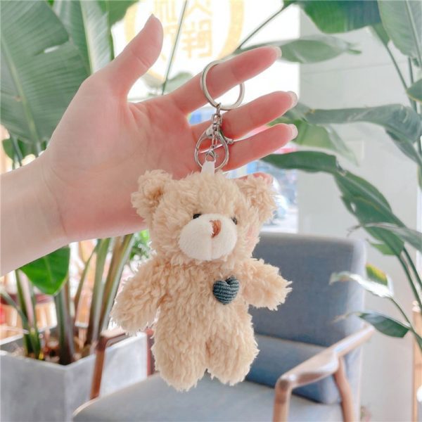 Teddy Bear Bag Charm