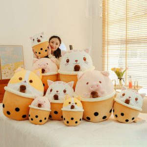 bubble tea plush toys