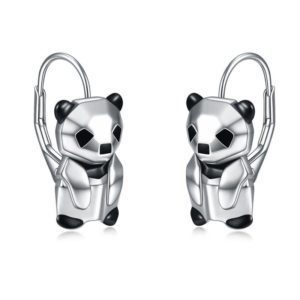 cute panda earrings tixymix