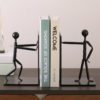 Vintage Metal Figurine Bookends