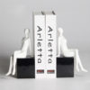 Elegant Figurine Book Ends