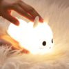 Bunny Shaped Silicone Night Light