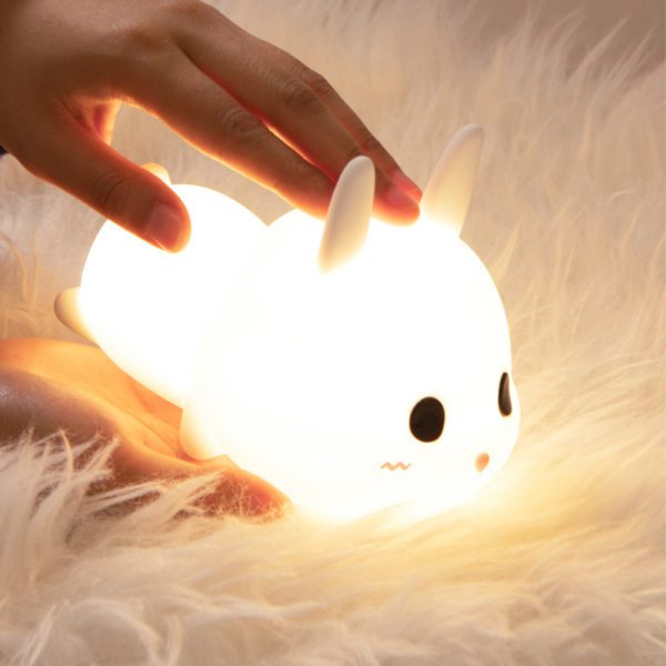 Bunny Shaped Silicone Night Light