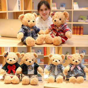 teddy bears with unique outfits