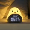 Soft Silicone Chick Alarm Clock Nightlight