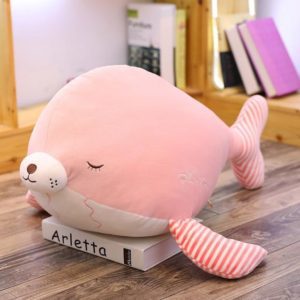 Large Whale Plush Toy for Children