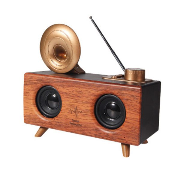 Vintage Gramophone Inspired Bluetooth Speaker