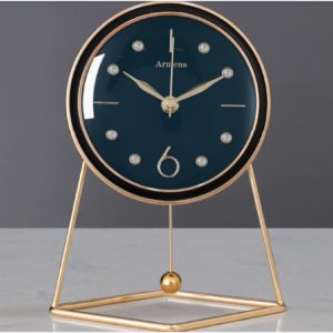 Stylish Gold Desk Clock