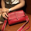 Genuine Leather Shoulder Bag | Messenger Bag