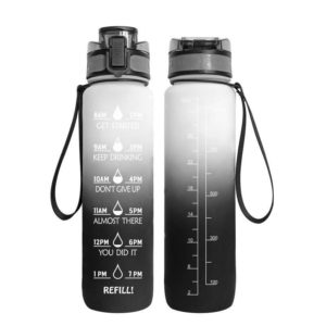 Water Bottle with Graduated Markings