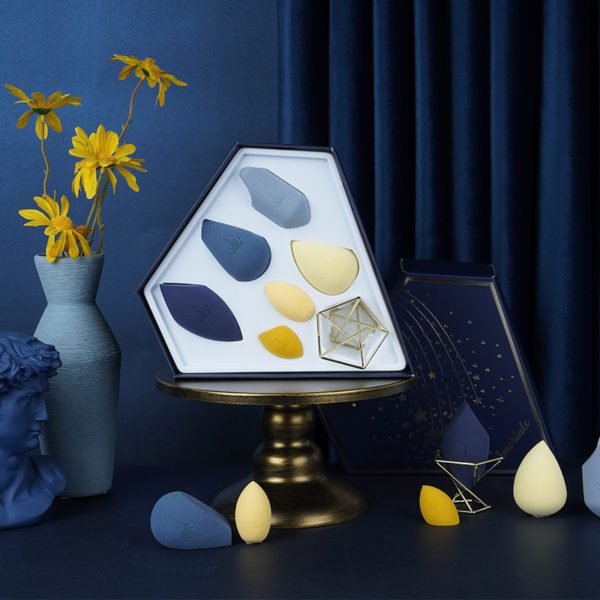 Diamond Shaped Makeup Sponge Gift Set