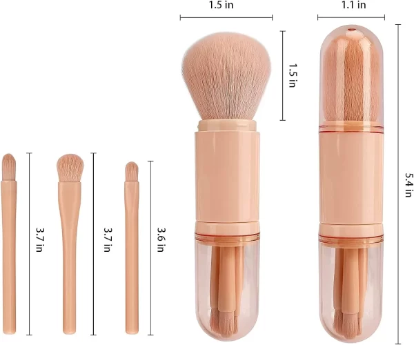 4 in 1 makeup set dimensions