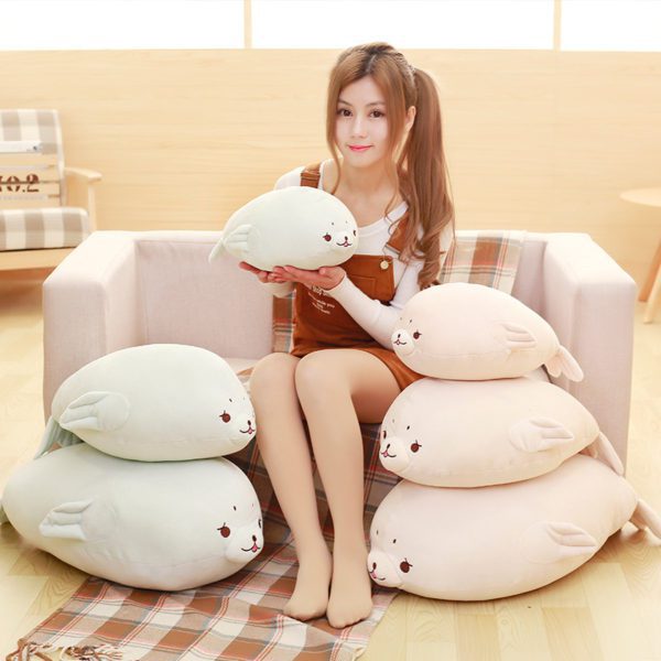 Seal Pillow Plush Toy