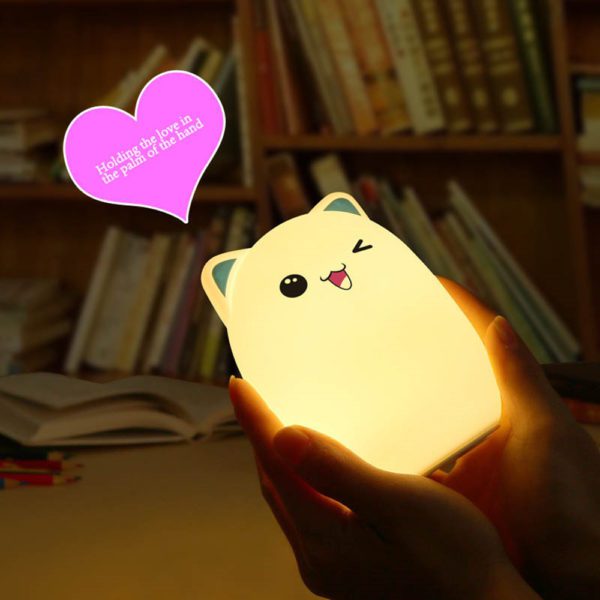 cute cat nightlight