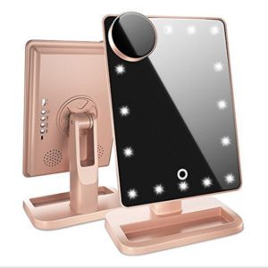 Makeup Mirror with Lights and Magnifier