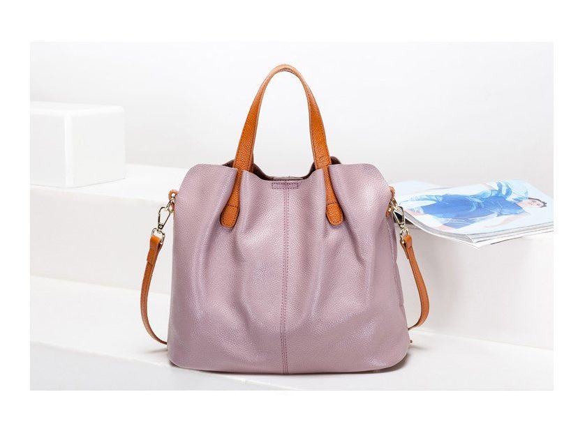 Leather soft tote bag women 2 e1681012187555