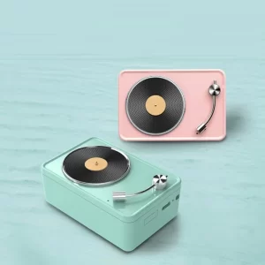 Retro Vinyl Record BT Speaker 3