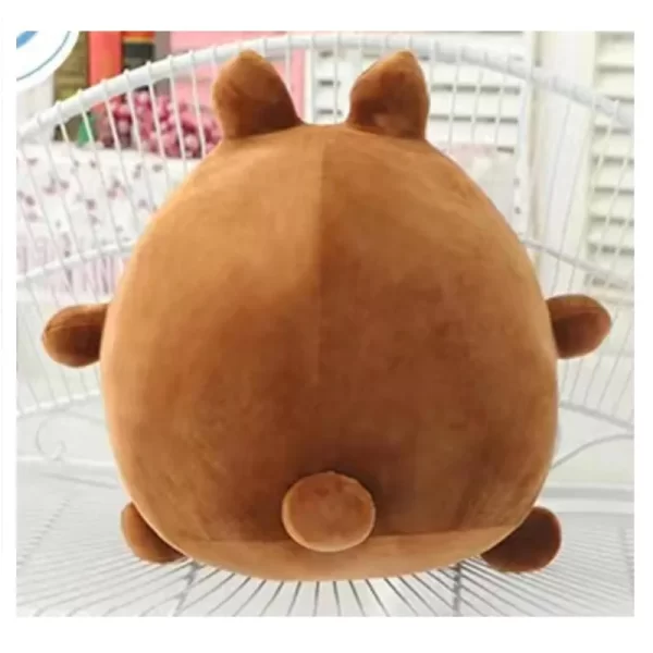 Round Beaver Plush Toy Pillows