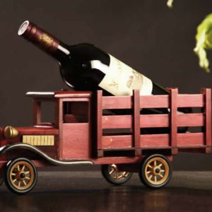 Wooden Pickup Wine Bottle Holder tixymix 1