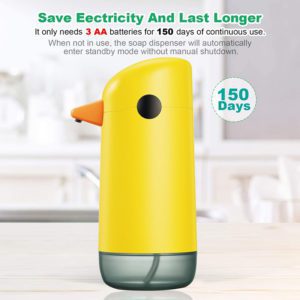 Contact Free Soap Dispenser - Cute Duck Design