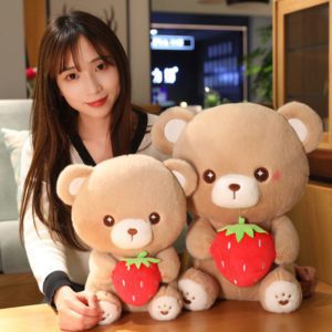 sweet strawberry teddy bear