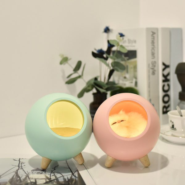 Cute Cat House Lamp