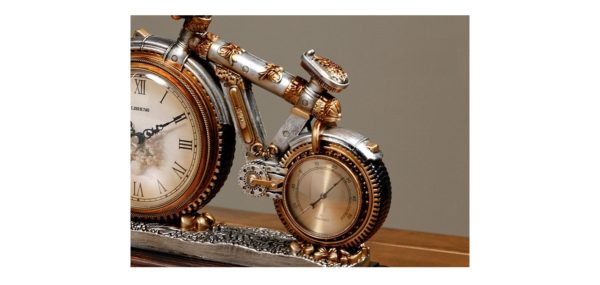 retro bicycle desktop clock tixymix 13