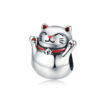 Happy Lucky Cat Charm