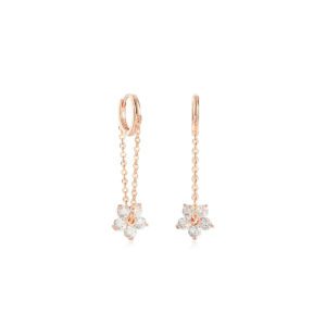 elegant daisy chain earrings