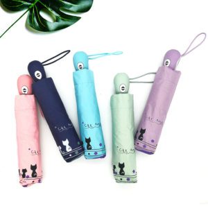 Automatic Folding Umbrella with UV Protection