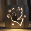 Chic Dove Night Light Ornament