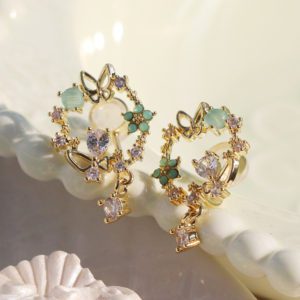Elegant Floral Earrings
