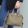 leather women's shoulder bag