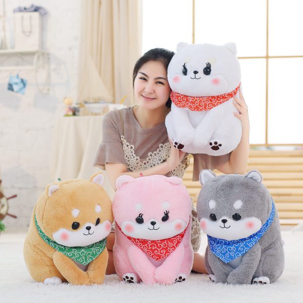 Shiba Inu Plushie With Smile