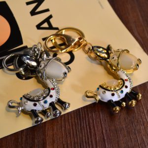 cute donkey keyring