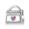 Elegant 925 Sterling Silver Handbag Charm