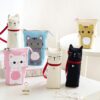 Canvas Pencil Case with Kitten for Kids