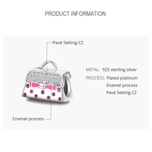 SterlingSilverPinkStuddedHandbag1