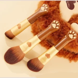 7 Piece Bear Paw Brush Set3a